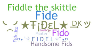 उपनाम - Fidel