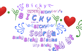 उपनाम - Bicky