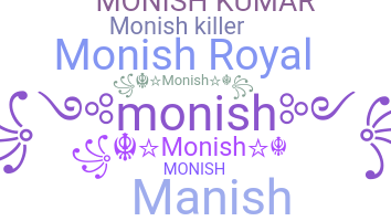 उपनाम - Monish