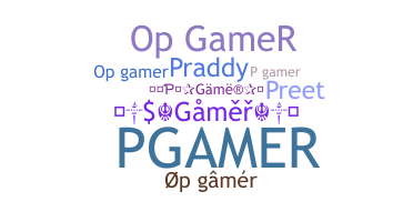 उपनाम - PGamer