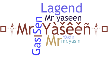 उपनाम - Mryaseen