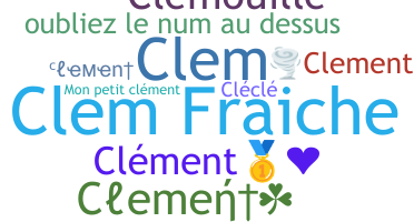उपनाम - Clement