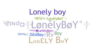 उपनाम - Lonelyboy