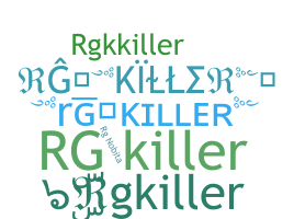 उपनाम - Rgkiller