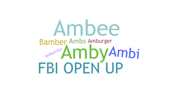 उपनाम - Amber