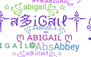 उपनाम - Abigail