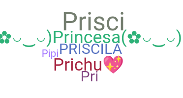 उपनाम - Priscila
