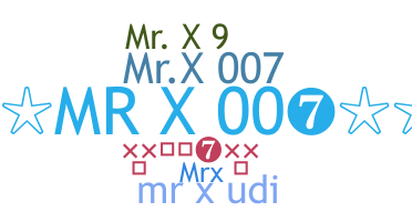 उपनाम - Mrx007