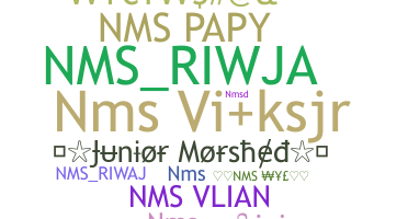 उपनाम - nms