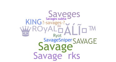 उपनाम - Savages