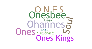 उपनाम - ones
