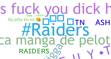 उपनाम - Raiders