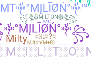 उपनाम - Milton