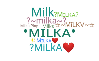 उपनाम - Milka