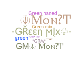 उपनाम - greenmix