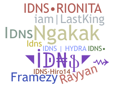 उपनाम - IDNS