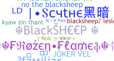 उपनाम - blacksheep