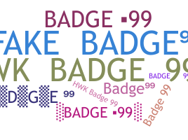 उपनाम - Badge99