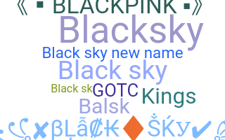 उपनाम - BlackSky