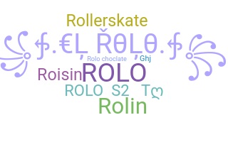 उपनाम - Rolo