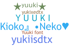 उपनाम - Yuuki