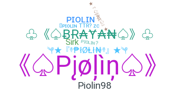 उपनाम - piolin