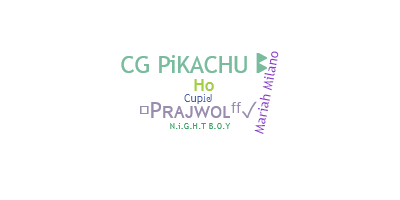 उपनाम - CGpikachu