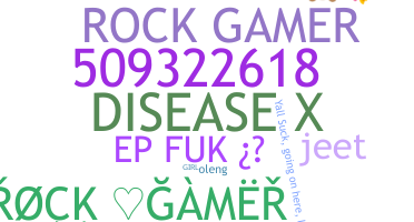 उपनाम - Rockgamer