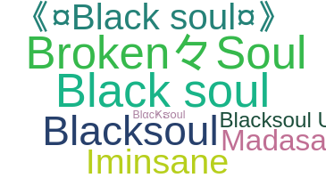 उपनाम - blacksoul