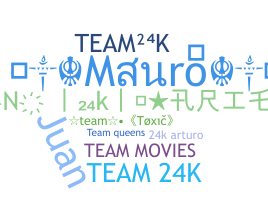 उपनाम - Team24k