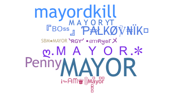 उपनाम - Mayor
