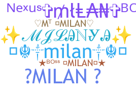 उपनाम - Milan