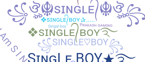 उपनाम - singleboy