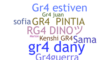 उपनाम - GR4