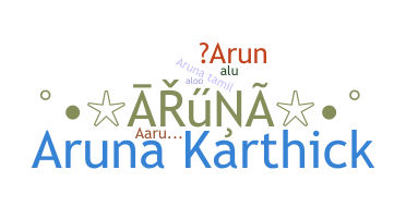 उपनाम - Aruna