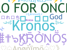 उपनाम - Kronos