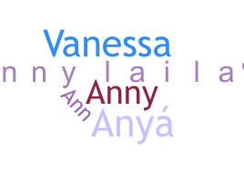 उपनाम - anny
