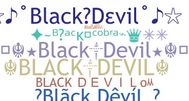 उपनाम - blackdevil