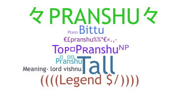 उपनाम - pranshu