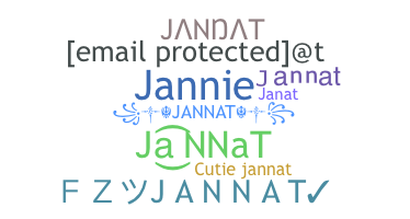 उपनाम - Jannat