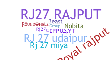 उपनाम - RJ27