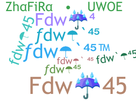 उपनाम - Fdw45