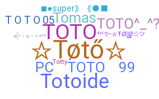 उपनाम - toto