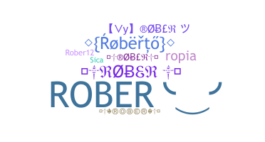 उपनाम - Rober