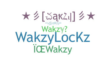 उपनाम - Wakzy