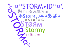उपनाम - Storm
