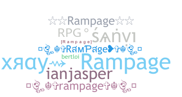 उपनाम - Rampage