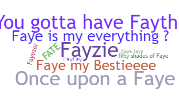 उपनाम - Faye