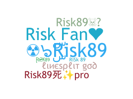 उपनाम - risk89