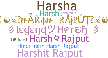 उपनाम - Harshrajput